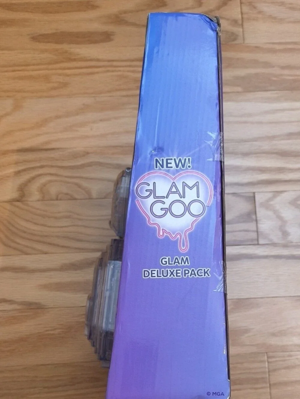 Glam Goo Deluxe Pack Purple Heart Slime Fashion Kit Ages 6+ NWT